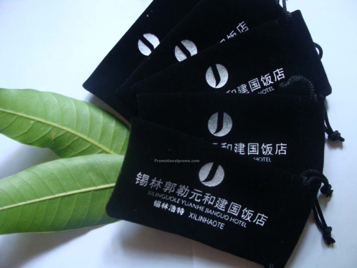 Velour pouches