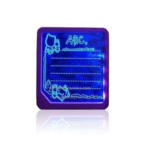 Luminescent message board