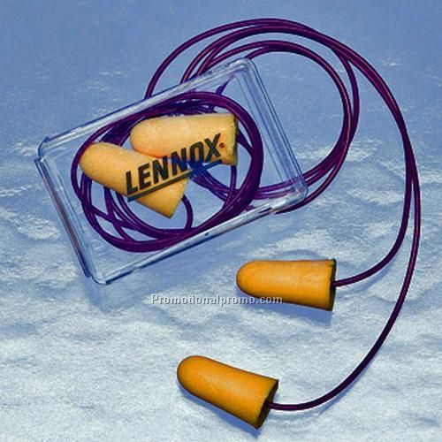 Ear Plugs - Clear Case