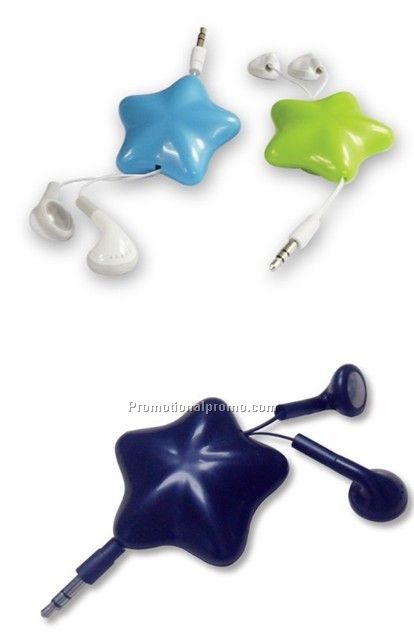 Stretch Magnetic Star Shaped Earphone