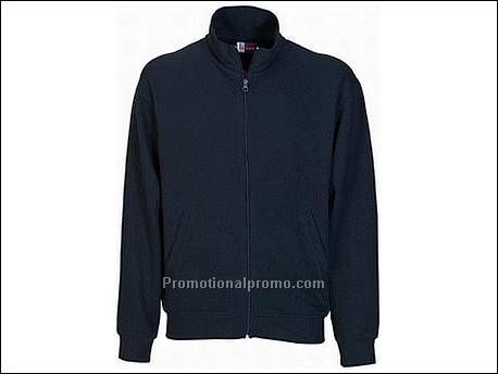 Eden Full Zip sweater. 2x2 rib gebrei...