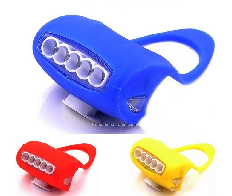 silicone led bike light