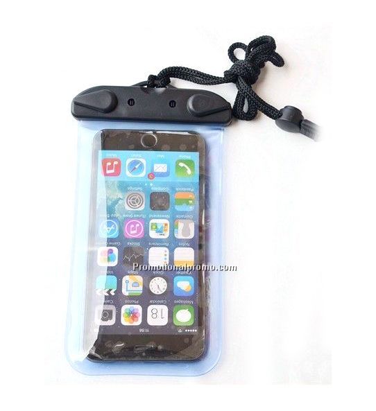 Multi-color PVC mobile phone bag, swimming waterproof pouch, universal size for any mobile