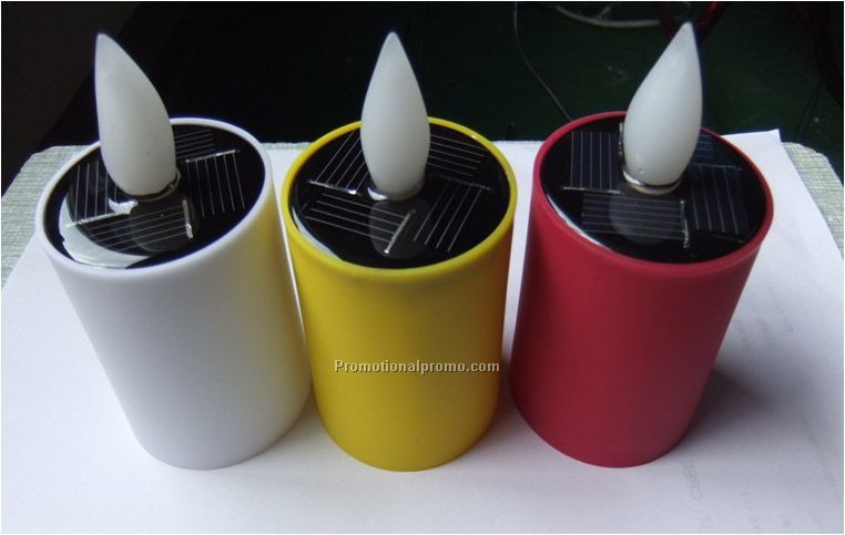 Solar LED candle