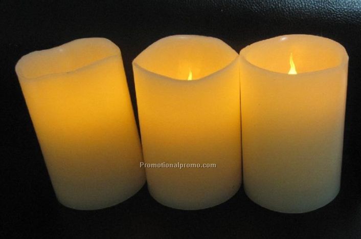 Electronic flameless LED candle