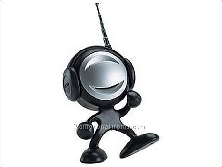 FM-Scanradio in mannetjesvorm met...