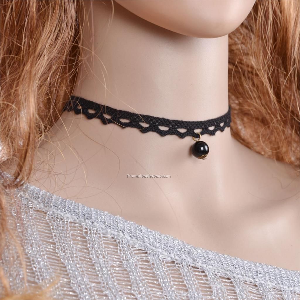 Fashion Black Lace Chokers Necklace for Women Christmas Gift Fine Jewelry