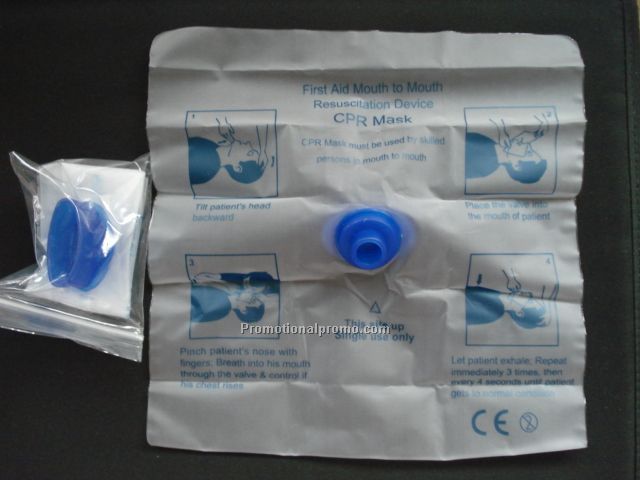 Cpr Face Shield Barrier, 1-way Valve