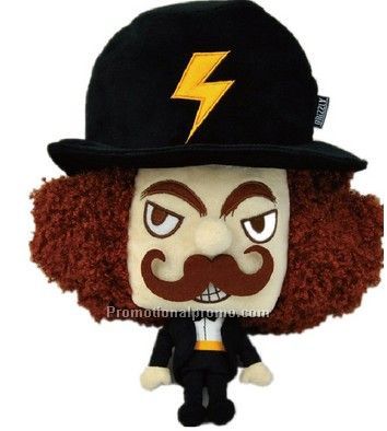 Standing magician monkey plush dolls