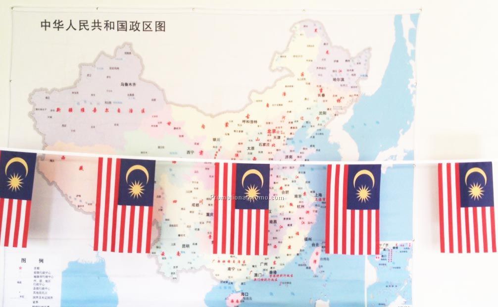 Promotional Polyester Bunting Flag