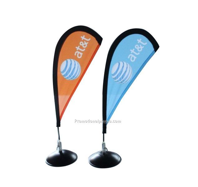 Hot Sale Cheap Polyester Mini Beach Flag Table Flag