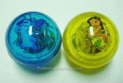 Flash bouncing ball with music