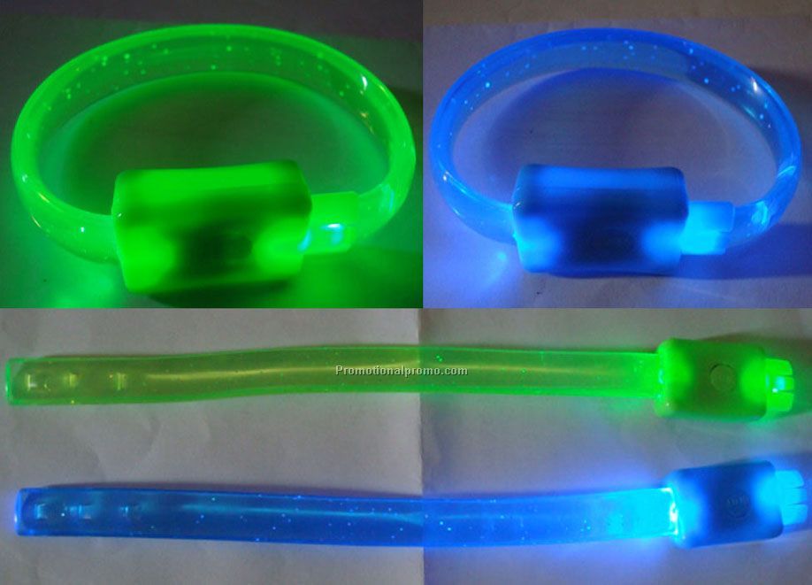 Flashing bracelet, Glowing bracelet, LED bracelet