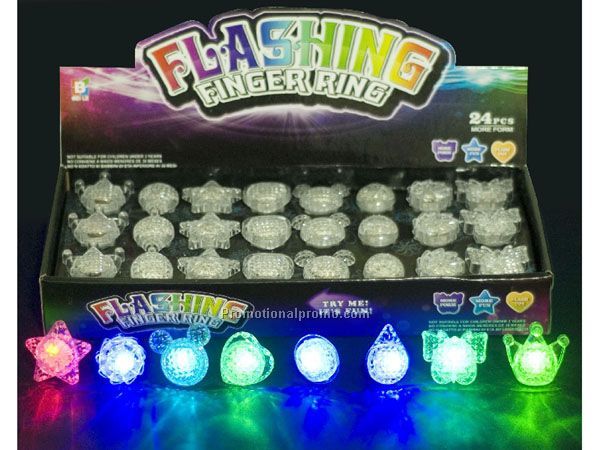 LED Ring, Flashing ring, Glowing ring