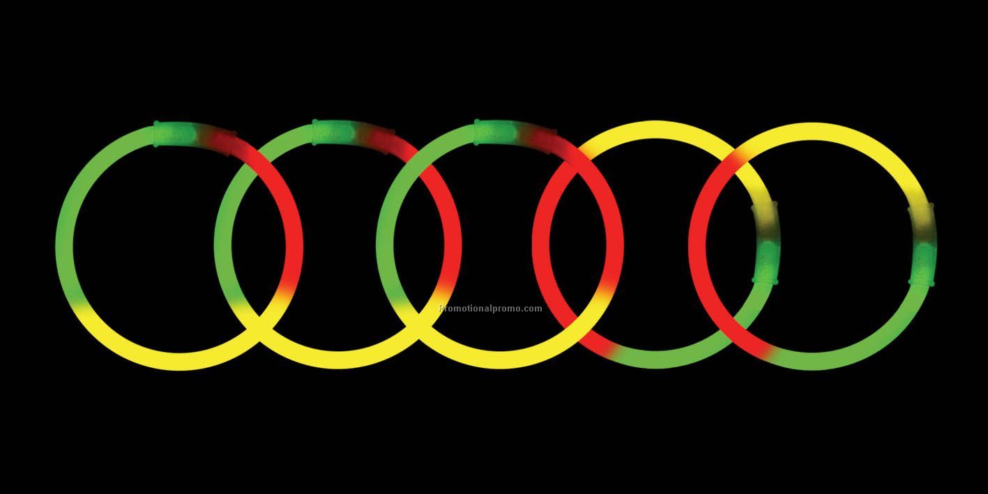 3-color Flashing bracelet, Multi color Glowing bracelet