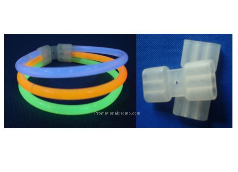 3 in 1 connectors for flashing bracelets