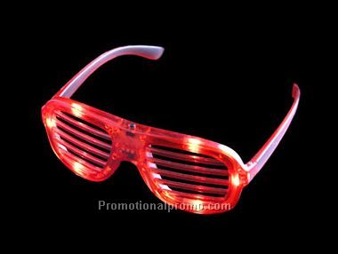 Led Flashing Shutter Sunglasses, LED glowing sunglasses