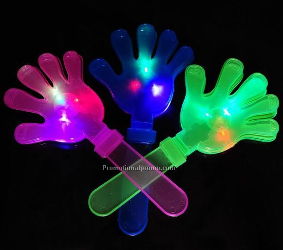 Multi Color LED Light Up Hand Clapper, Flashing hand clapper, Flashing noise maker