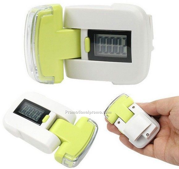 Creative multifunctional led flashlight pedometer
