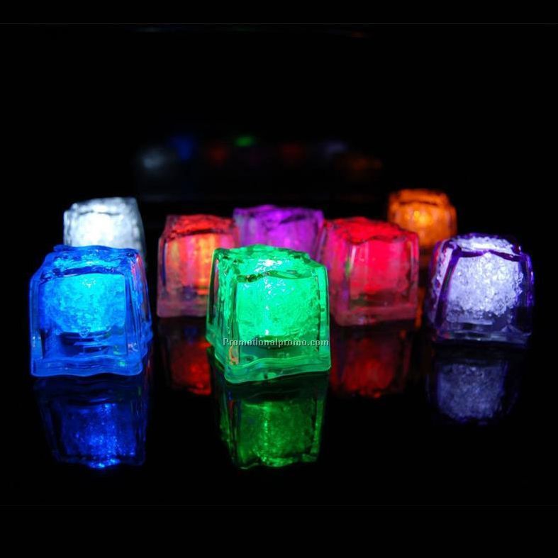 Promotional LED flashing Ice Cubes for Wedding Decorative Lights and party event