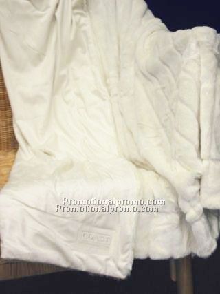 Velvasuede39200Throw 38432Ivory