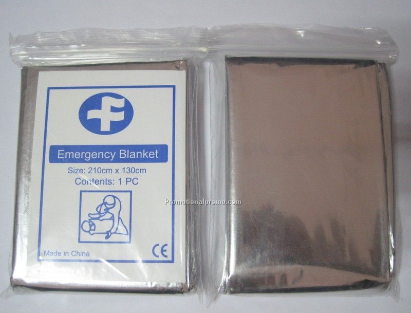 Emergency Blanket - Blank silver