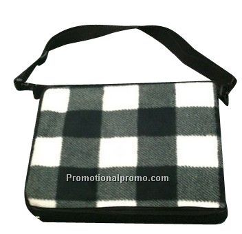 Customized fleece picnic blanket