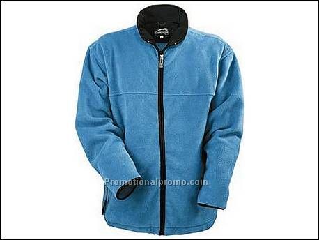 Fleece jacket. Contrasterend gekleurd...