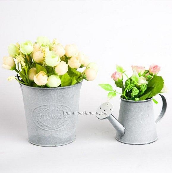 Iron flower watering pot set