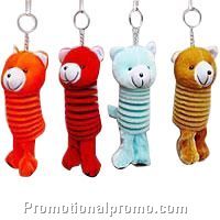 Cheap plush toy keychain