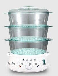 900 Watt Three Tier Electrical Food Steamer
