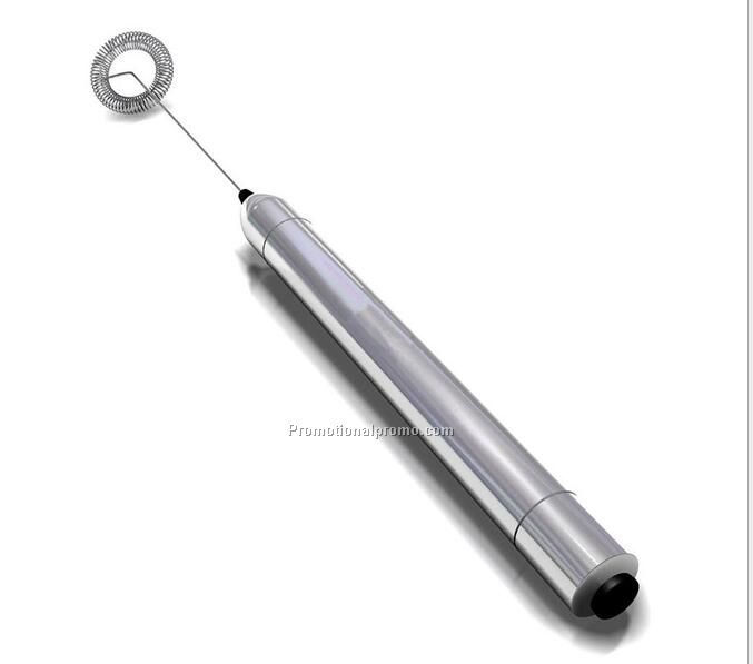 Stainless steel Milk Frother with power battery