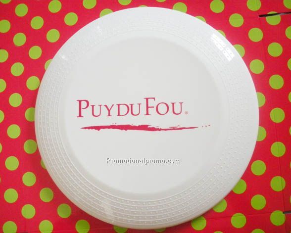 Promotional plastic Frisbee with customised logo printing