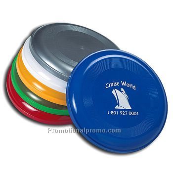 Promotional plastic Frisbee with customised logo printing