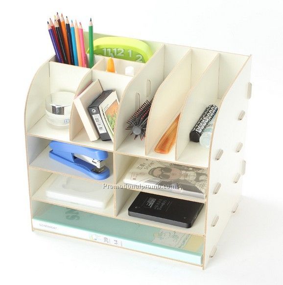 Storage box, wood desk storage box, detachable storage box