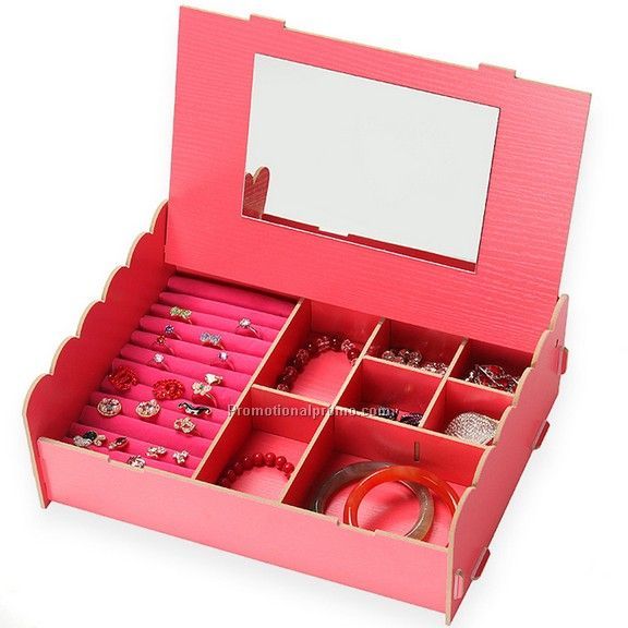 Storage box, wood desk storage box, detachable storage box