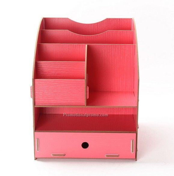 Storage box, wood desk storage box, detachable storage box