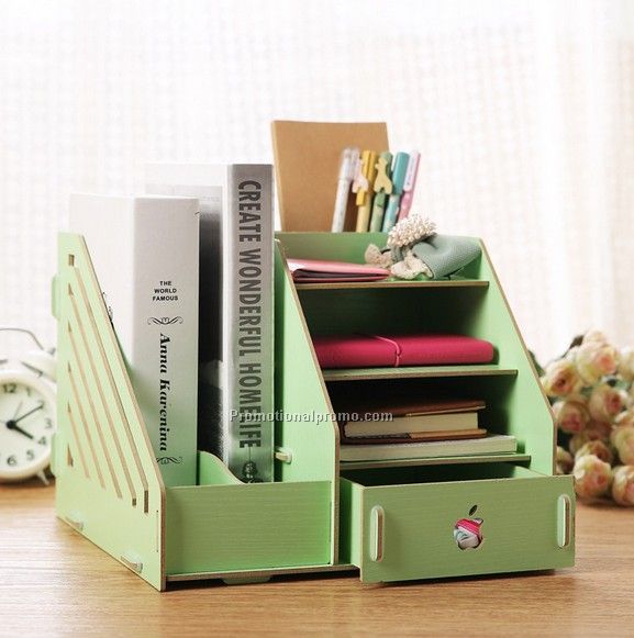 Storage box, wood desk storage box, detachable storage box