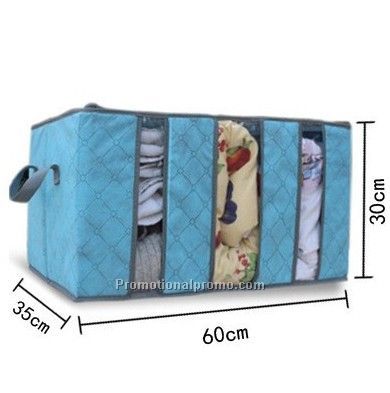 Foldable fabric storage bag