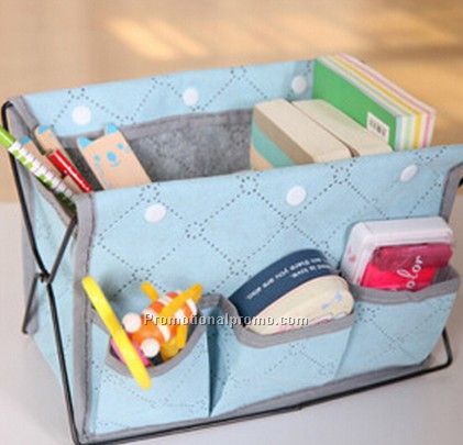 Foldable fabric storage box
