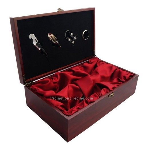 OEM Logo Red Wine Wood Box
