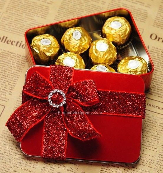 Glitter Velvet Baking Varnish Candy Box