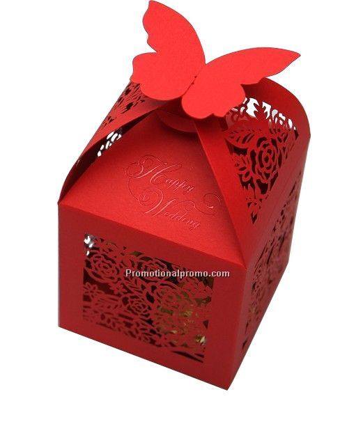 Red Rose Cut-out Candy box