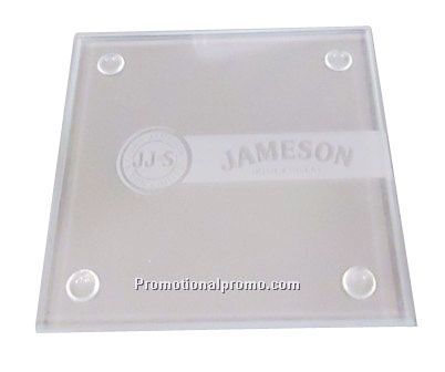 Glass coasters