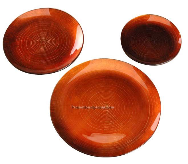 embossed glass plates