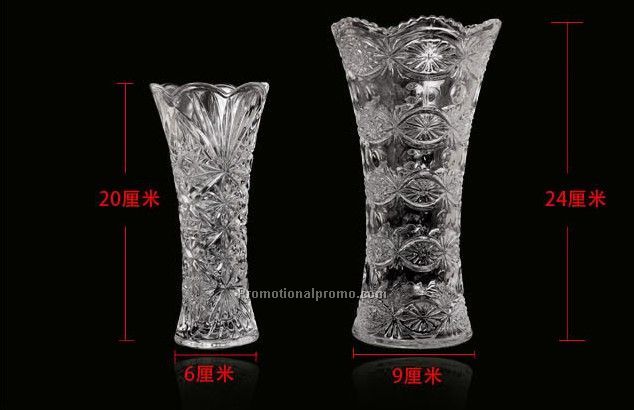 Classical High Quality Glass Vase