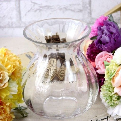 Flower glass vase high quality