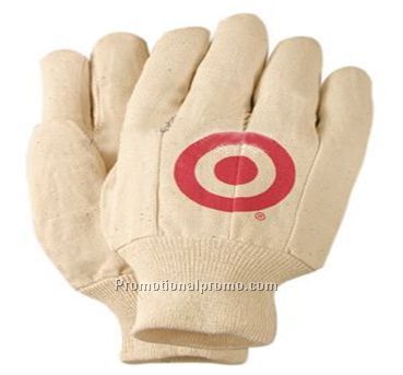 8 oz. 100% cotton canvas gloves