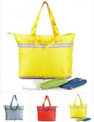 Factory new style nylon foldable tote bag