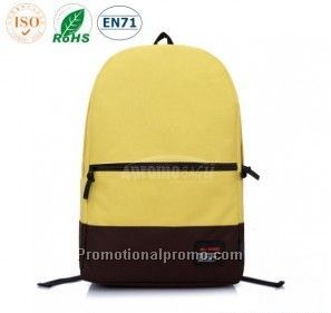 600D Two-tone Stylish School Backpack